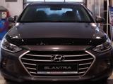 Дефлектор капота Hyundai Elantra с 2015 по 2018үшін16 000 тг. в Астана – фото 3