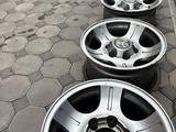 Оригинальные диски Toyota Land Cruiser 80 R16 6x139.7 ET0үшін180 000 тг. в Алматы