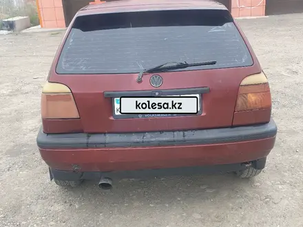 Volkswagen Golf 1993 годаүшін900 000 тг. в Усть-Каменогорск – фото 2