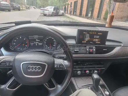 Audi A6 2016 года за 13 000 000 тг. в Алматы – фото 10
