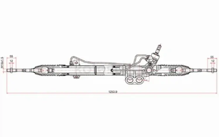 Рейка рулевая за 85 400 тг. в Астана