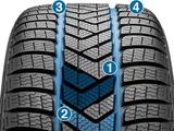 245/50R18 Winter SottoZero Serie III r-f 100H Pirelli за 204 900 тг. в Алматы – фото 2