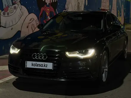 Audi A6 2014 года за 9 990 000 тг. в Алматы – фото 2