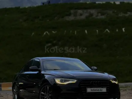 Audi A6 2014 года за 9 990 000 тг. в Алматы – фото 17