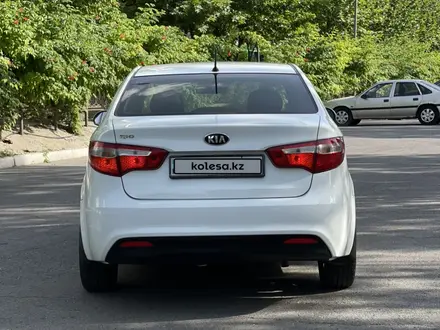 Kia Rio 2014 года за 4 750 000 тг. в Шымкент – фото 8