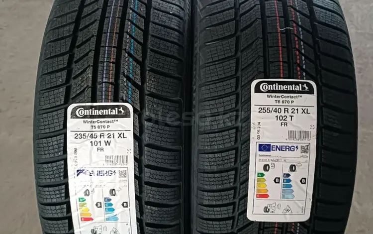 Continental ts870 235/45 R21 V 255/40 R21 ID4 ID6 EQCfor780 000 тг. в Алматы