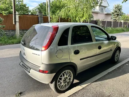 Opel Corsa 2001 года за 1 400 000 тг. в Алматы – фото 4