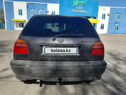 Volkswagen Golf 1993 года за 875 000 тг. в Усть-Каменогорск – фото 5