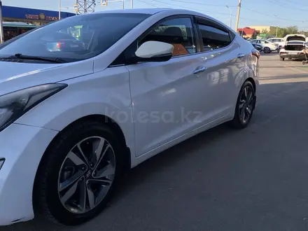 Hyundai Elantra 2015 года за 5 000 000 тг. в Алматы – фото 13