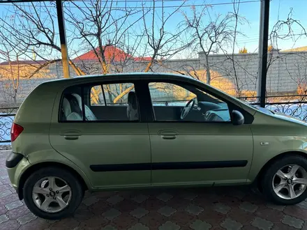 Hyundai Getz 2006 года за 3 750 000 тг. в Шымкент – фото 8