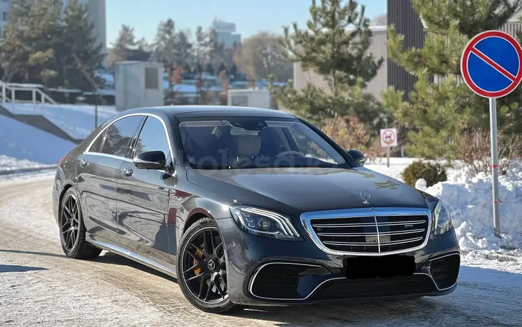 Mercedes-Benz S 63 AMG 2019 года за 38 000 000 тг. в Алматы