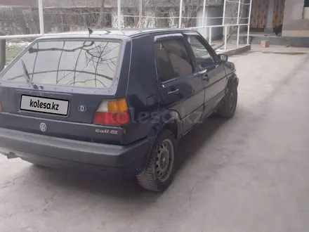 Volkswagen Golf 1991 года за 1 000 000 тг. в Аксукент – фото 3