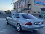 Mercedes-Benz S 320 2000 годаүшін3 150 000 тг. в Актау – фото 5