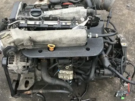 Двигатель AGU Volkswagen Golf 1.8 turbo за 350 400 тг. в Астана – фото 3