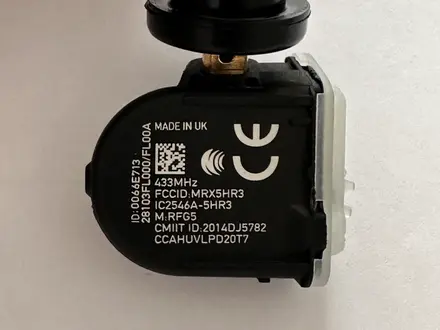 Датчик давления шин Subaru TPMS 28103FL000 (оригинал) за 20 000 тг. в Шымкент