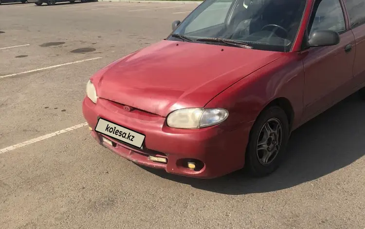 Hyundai Accent 1997 годаfor1 000 000 тг. в Астана