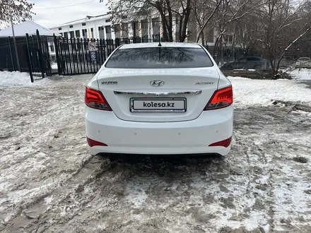 Hyundai Accent 2015 года за 6 550 000 тг. в Алматы – фото 4