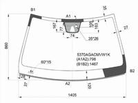 Стекло лобовоеүшін94 950 тг. в Астана