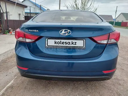 Hyundai Elantra 2014 года за 4 500 000 тг. в Аксай – фото 4