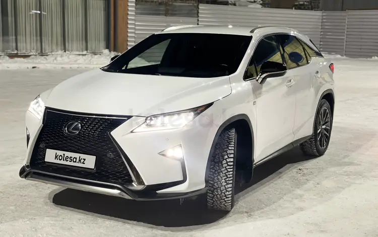 Lexus RX 200t 2017 года за 22 500 000 тг. в Караганда