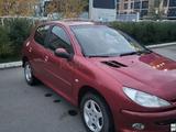 Peugeot 206 2007 года за 1 700 000 тг. в Кокшетау – фото 3