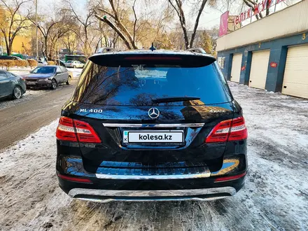 Mercedes-Benz ML 400 2014 года за 14 700 000 тг. в Алматы – фото 6