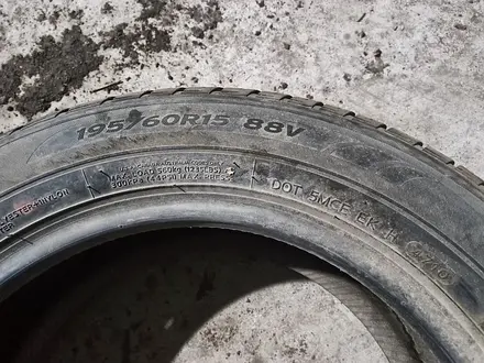 ОДНА шина 195/60 R15 — "Hankook Optimo K415" (Корея), летняя, тре за 5 000 тг. в Астана – фото 3