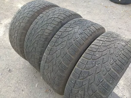 Шины 215/60 R16 — "Gislaved NordFrost 100" (Россия), зимние, в хо за 60 000 тг. в Нур-Султан (Астана) – фото 2