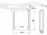 Радиатор печки за 8 150 тг. в Шымкент