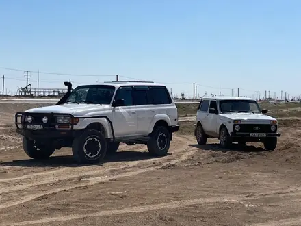 Toyota Land Cruiser 1991 года за 4 500 000 тг. в Жанаозен – фото 12