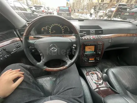 Mercedes-Benz S 500 2000 года за 4 500 000 тг. в Астана – фото 7