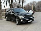 Infiniti QX80 2015 года за 15 499 999 тг. в Алматы – фото 2