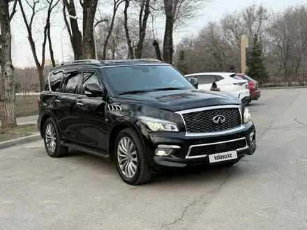 Infiniti QX80 2015 года за 15 499 999 тг. в Алматы – фото 2
