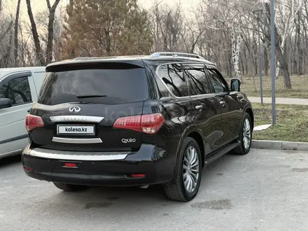 Infiniti QX80 2015 года за 15 499 999 тг. в Алматы – фото 7