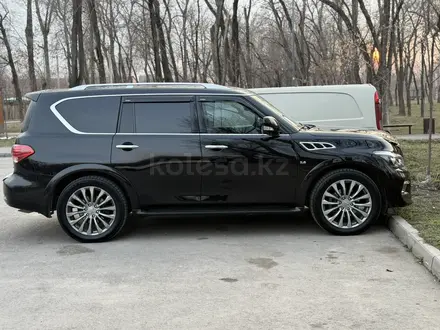 Infiniti QX80 2015 года за 15 499 999 тг. в Алматы – фото 8