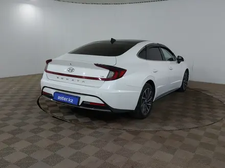 Hyundai Sonata 2020 года за 9 890 000 тг. в Шымкент – фото 5
