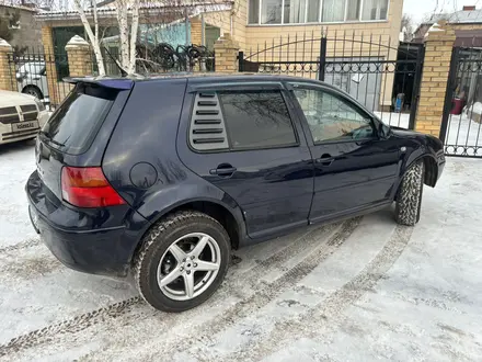 Volkswagen Golf 2001 года за 2 850 000 тг. в Астана – фото 4