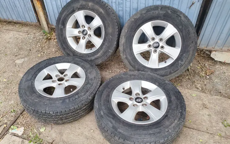 Диски R15 Hyundai Original + Резина за 100 000 тг. в Алматы