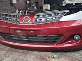 Передний Бампер Nissan Tiida 2009-2013 в Алматы – фото 2