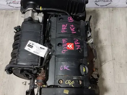 ДВИГАТЕЛЬ МОТОР АКПП КОРОБКА АВТОМАТ NFU TU5JP4 1.6 ИЗ ЯПОНИИ за 450 000 тг. в Актобе – фото 2
