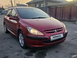 Peugeot 307 2004 годаүшін2 300 000 тг. в Алматы – фото 2