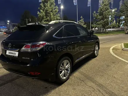 Lexus RX 270 2014 года за 12 500 000 тг. в Тараз – фото 4