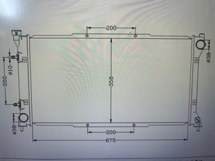 Радиатор Subaru Legacy за 25 000 тг. в Алматы