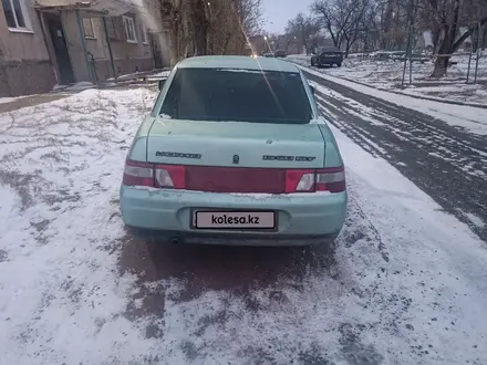 ВАЗ (Lada) 2110 2002 года за 1 350 000 тг. в Астана – фото 2