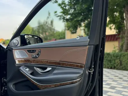 Mercedes-Benz S 500 2014 года за 27 000 000 тг. в Шымкент – фото 10
