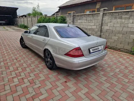 Mercedes-Benz S 500 2003 года за 3 800 000 тг. в Алматы – фото 5