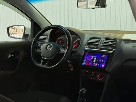 Volkswagen Polo 2015 года за 5 090 000 тг. в Шымкент – фото 8