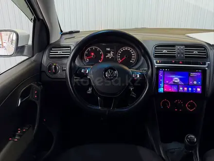 Volkswagen Polo 2015 года за 5 090 000 тг. в Шымкент – фото 9