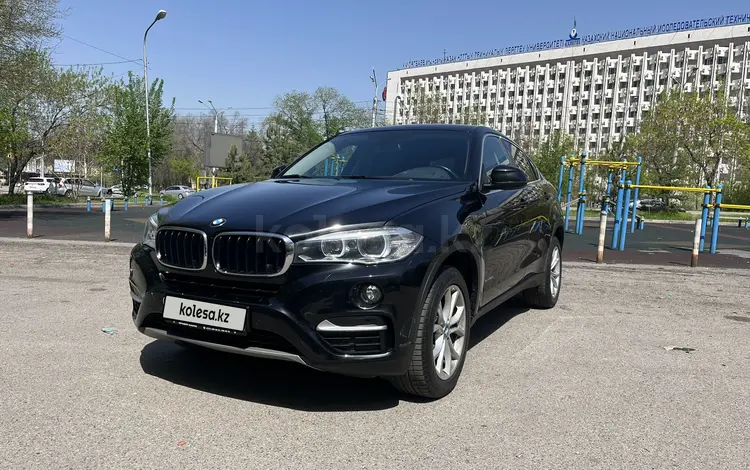 BMW X6 2016 года за 17 300 000 тг. в Алматы