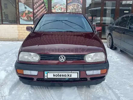 Volkswagen Golf 1993 года за 1 900 000 тг. в Тараз – фото 2